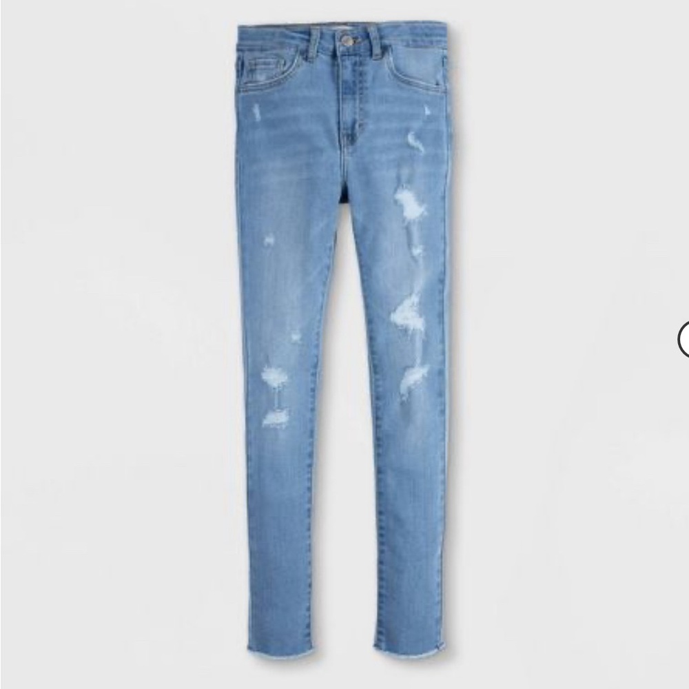 Girls Levi's 720 high rise super skinny light was jeans. Size 14 reg